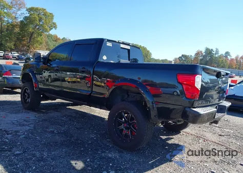 2018 Nissan Titan Xd Sv Diesel from USA, damaged, VIN 1N6BA1F46JN520520